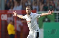 Fussball Saison 2012/2013 DFB Pokal; JUBEL Matthew Taylor (Preussen Muenster)