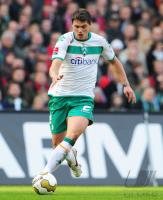 FUSSBALL 1. BUNDESLIGA: Bremen, BOENISCH Einzelaktion