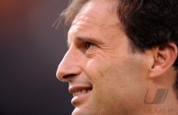 FUSSBALL SERIE A:  Trainer Massimilliano Allegri (AC Mailand)
