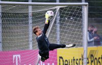 Fussball Training Deutsche Nationalmannschaft in Stuttgart