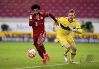 Fussball 1. Bundesliga Saison 21/22: VfB Stuttgart - FC Bayern Muenchen