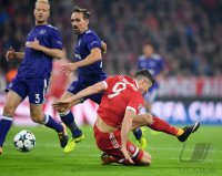 Fussball CHL 17/18 Gruppenphase: FC Bayern Muenchen - RSC Anderlecht