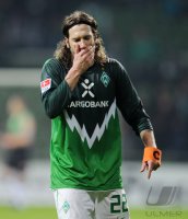 Fussball: 1. Bundesliga Saison 2010/2011: Werder Bremen - Moenchengladbach