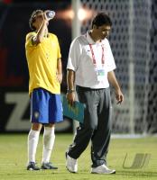 Fussball International  U 20 WM  Achtelfinale Spanien - Brasilien