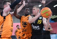 Basketball 2. Bundesliga  20/21 Testspiel: Tigers Tuebingen - wiha Panthers Schwenningen