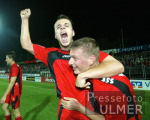 FUSSBALL  2. Bundesliga Jubel SSV RT