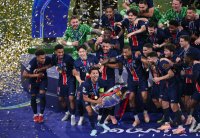 Fussball CHL FINALE 24/25 in Muenchen: Paris Saint - Germain - Inter Mailand