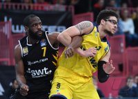 Basketball 1. Bundesliga 17/18 Hauptrunde: Walter Tigers Tuebingen - EWE Baskets Oldenburg