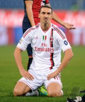 FUSSBALL SERIE A:  Zlatan Ibrahimovic (AC Mailand)