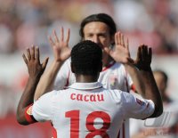 Fussball 1. Bundesliga  Saison 2010/2011:  JUBEL  VfB Stuttgart