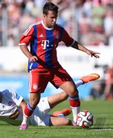 FUSSBALL 1. Bundesliga 14/15 Testspiel: Juan Bernat  (FC Bayern Muenchen)