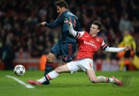 Fussball International CHL Saison 13/14: Arsenal London - FC Bayern Muenchen