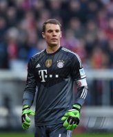 Fussball 1. Bundesliga Saison 14/15: Torwart Manuel Neuer (FC Bayern Muenchen)