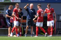 Fussball 1. Bundesliga Saison 21/22 Testspiel: SC Freiburg - 1. FC Saarbruecken