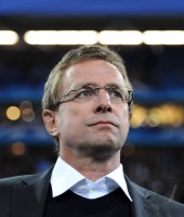 Fussball CHL  Saison 2010/2011: Trainer Ralf Rangnick (FC Schalke 04)