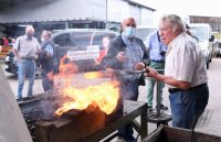 Politik, Wahlkampf CDU; Schmiedemeister Theo Wandel