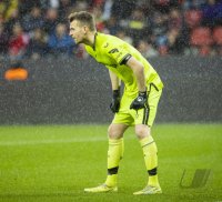 Fussball 1. Bundesliga 22/23: Torwart Lukas Hradecky (Bayer 04 Leverkusen)