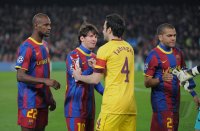 Fussball CHL  Saison 2010/2011:   FC Barcelona - Arsenal London