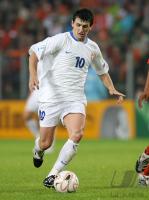 Fussball International: U21-EM, Serbien: MILOVANOVIC Einzelaktion