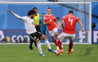 FUSSBALL WM 2018 Vorrunde Russland -  Aegypten