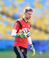 FUSSBALL WM 2014  Viertelfinale; Torwart Ron-Robert Zieler (Deutschland)