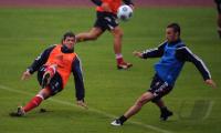 Fussball 1. Bundesliga: Training beim FC Bayern Muenchen