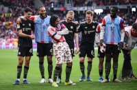 Fussball 1. Bundesliga  Saison  2025/2026  28. Spieltag SC Freiburg - FC Bayern Muenchen