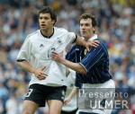 FUSSBALL Schottland -Deutschland  Spielszene