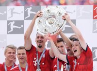 Fussball 1. Bundesliga Saison 17/18: Meister FC Bayern Muenchen
