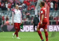 Fussball 1. Bundesliga Saison 14/15: FC Bayern Muenchen -  FC Augsburg