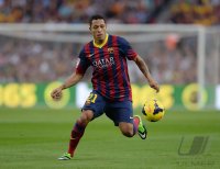 FUSSBALL Primera Division 13/14: Adriano (Barca)