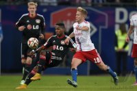 Fussball, 1. Bundesliga  Saison 2014/2015: Hamburger SV - Bayer 04 Leverkusen