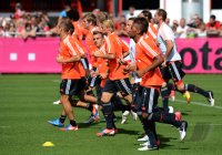 Fussball 1. Bundesliga :  Training beim FC Bayern Muenchen