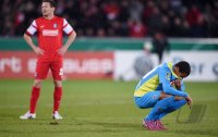 Fussball DFB Pokal Achtelfinale 14/15: SC Freiburg - 1. FC Koeln