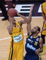 Basketball 1. Bundesliga  13/14  Walter Tigers Tuebingen  - Alba Berlin