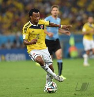 FUSSBALL WM 2014, Achtelfinale: Kolumbien - Uruguay