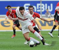 FUSSBALL  1. BUNDESLIGA  09/10    VfB Stuttgart - Hannover 96