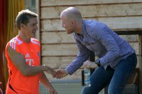 Fussball 1. Bundesliga :  Training beim FC Bayern Muenchen