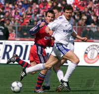 Fussball  1. Bundesliga  2000/2001: FC Bayern Muenchen - FC Schalke 04