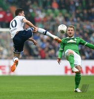 Fussball, 1. Bundesliga  Saison 2013/2014: SV Werder Bremen - FC Schalke 04