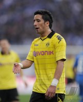 Fussball 1. Bundesliga  2010/2011:  Enttaeuschung Lucas Barrios (Borussia Dortmund)