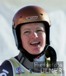 SKI   Weltcup Abfahrt Frauen Hilde Gerg (GER)
