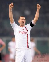 FUSSBALL SERIE A:  Zlatan Ibrahimovic (AC Mailand)