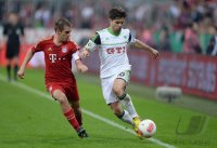 FUSSBALL DFB POKAL  Saison 2012/2013:  FC Bayern Muenchen - VfL Wolfsburg