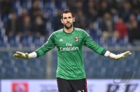 Fussball International Serie A 14/15: Torwart Diego Lopez (AC Mailand)