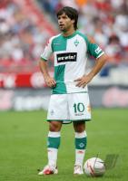 Fussball 1. Bundesliga: Werder, DIEGO Einzelaktion