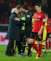 Fussball, 1. Bundesliga Saison 2012/2013: Bayer 04 Leverkusen - Borussia Dortmund