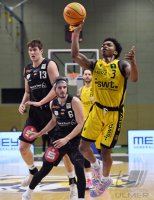 Basketball 2. Bundesliga 2020/2021: Tigers Tuebingen -  Nuernberg Falcons BC