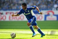 FUSSBALL, 1. BUNDESLIGA, 31. Spieltag: Schalke, FARFAN Einzelaktion