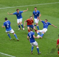 Fussball International Europameisterschaft 2012: Spanien - Italien